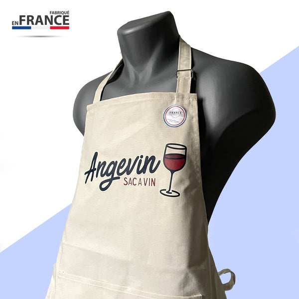 Tablier Angevin sac à vin - Fabriqué en France