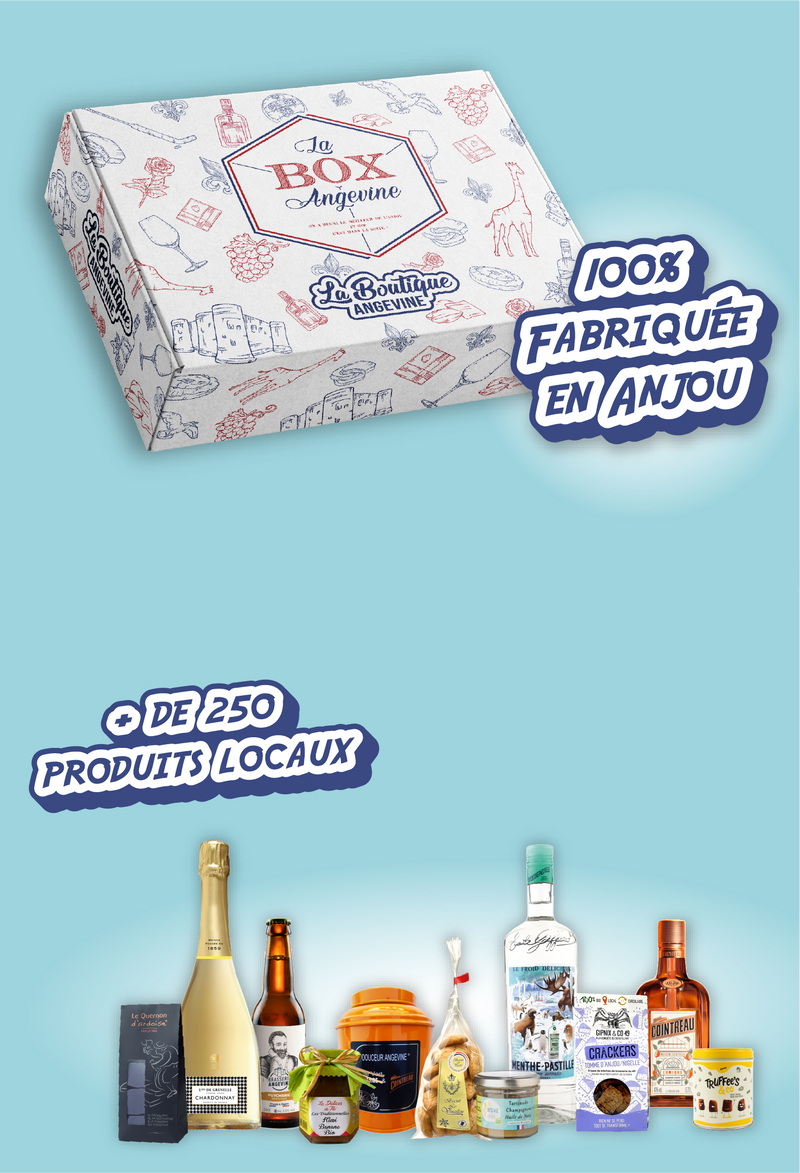 La Box Angevine - Box de produits locaux - Fabriqués en Anjou
