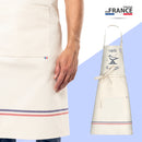 Tablier "Tôpette la Mouette" - Naturel - Fabriqué en France