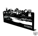 Skyline murale en métal - ANGERS FRONT DE MAINE - La Boutique Angevine