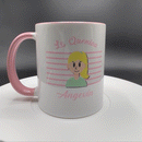Mug en céramique - Le Queniau Angevin (Version Fille) - La Boutique Angevine