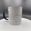 Mug en céramique - La Douceur Angevine Bleu Marine