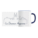 Mug en céramique - La Douceur Angevine Bleu Marine