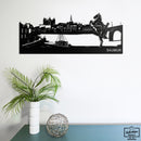 Skyline murale en métal - SAUMUR - La Boutique Angevine